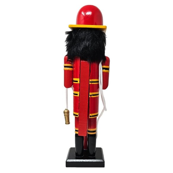 Fireman Firefighter Wood 14" Nutcracker - Christmas Gift - Picture 4 of 5